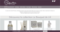 Desktop Screenshot of boutique-lothantique.com